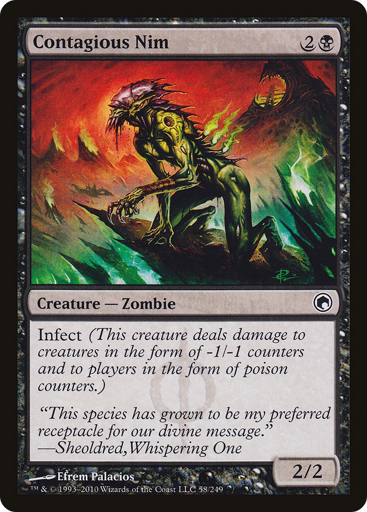 Contagious Nim [Scars of Mirrodin] Foil