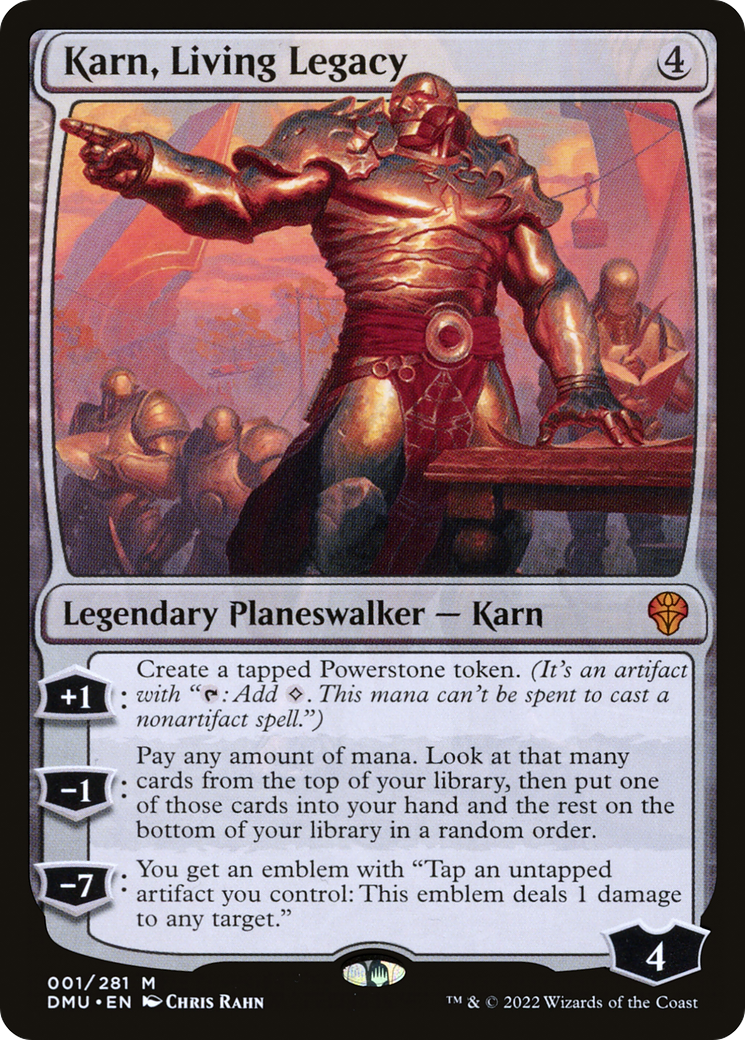 Karn, Living Legacy [Dominaria United] Foil