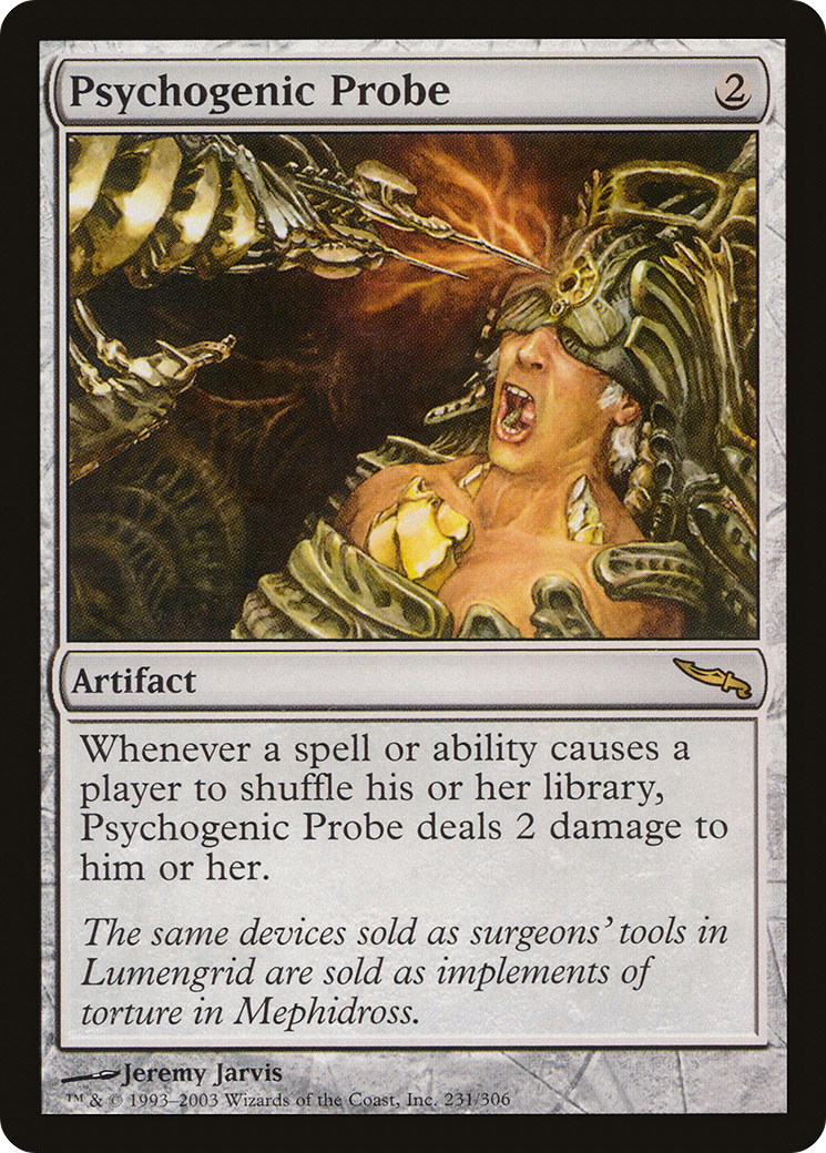 Psychogenic Probe [Mirrodin] Foil