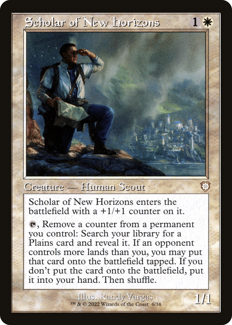 Scholar of New Horizons (Retro) [The Brothers' War Commander]