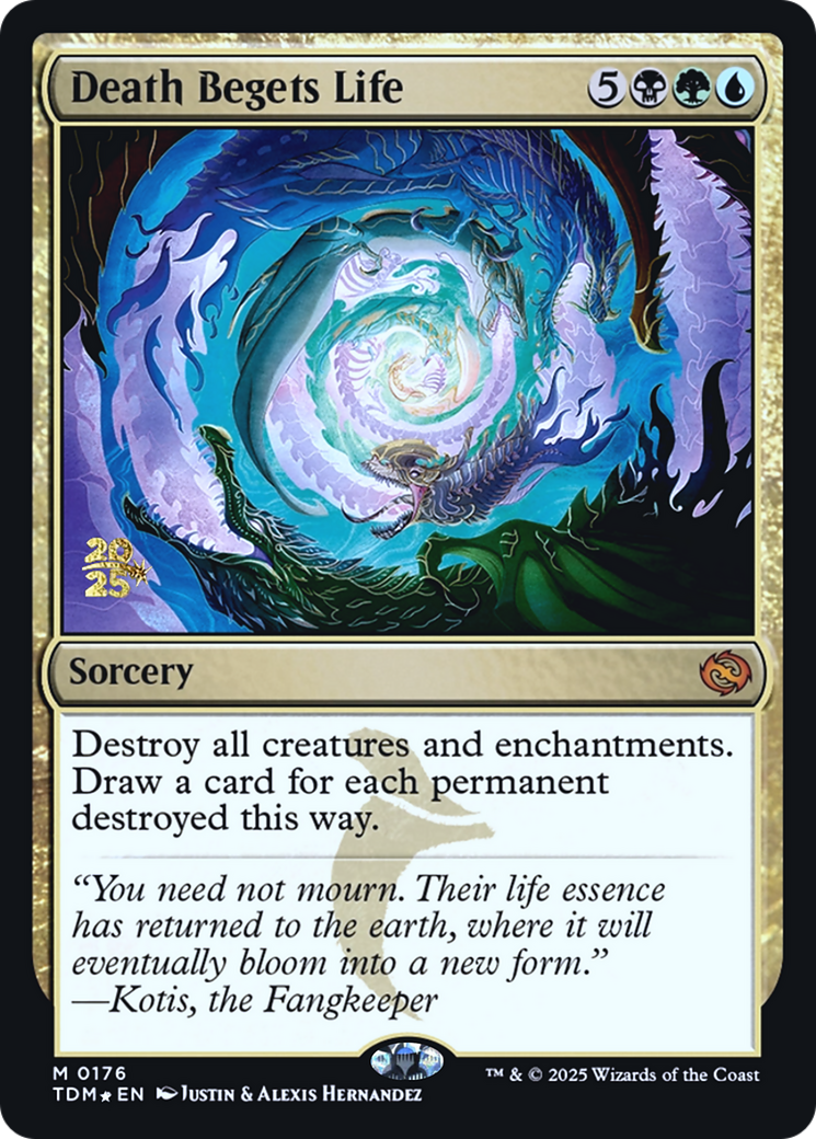 Death Begets Life (176) [Prerelease Cards]  Foil
