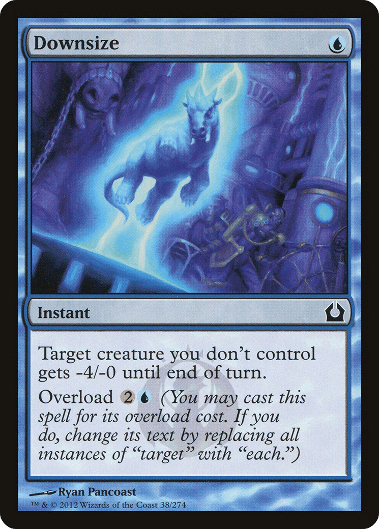 Downsize [Return to Ravnica] Foil