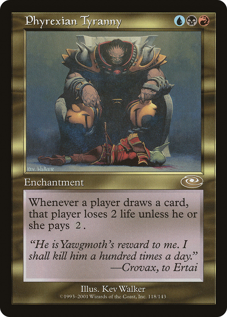 Phyrexian Tyranny [Planeshift] Foil