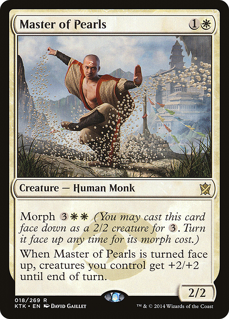 Master of Pearls [Khans of Tarkir] Foil