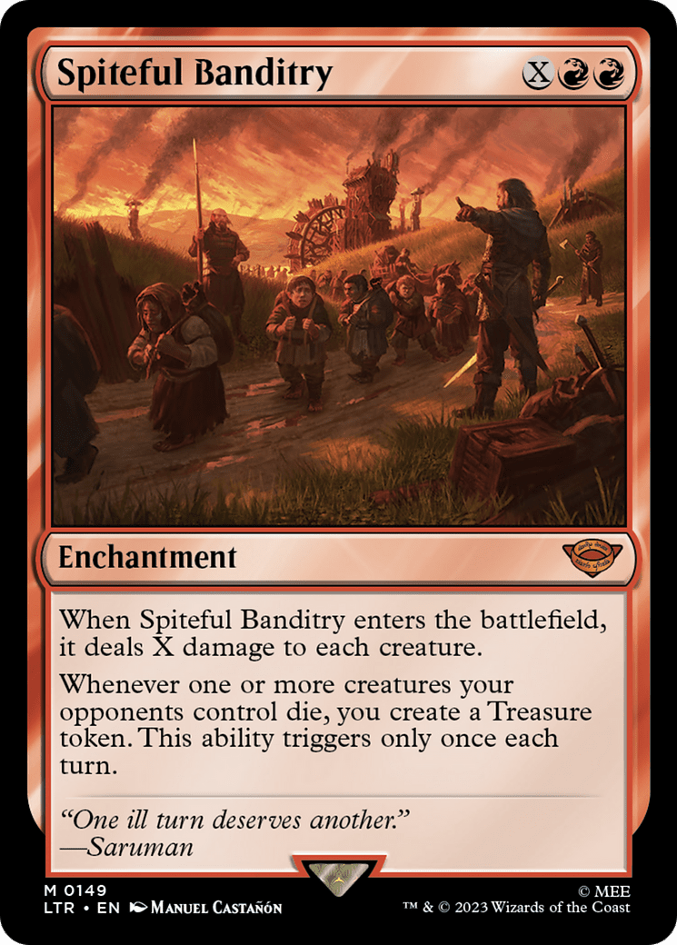 Spiteful Banditry [The Lord of the Rings: Tales of Middle-Earth] Foil