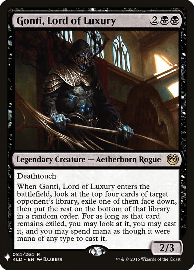 Gonti, Lord of Luxury |  (KLD-84) [The List]