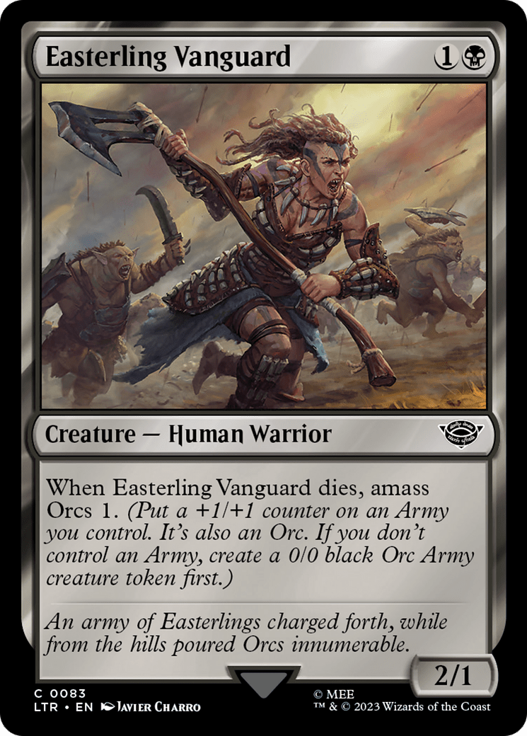 Easterling Vanguard [The Lord of the Rings: Tales of Middle-Earth] Foil