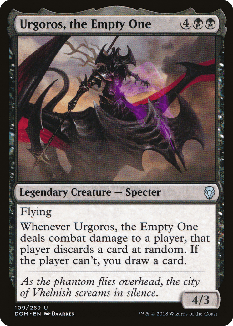 Urgoros, the Empty One [Dominaria] Foil
