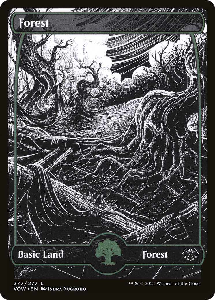 Forest (VOW-277) - Innistrad: Crimson Vow: (Showcase)