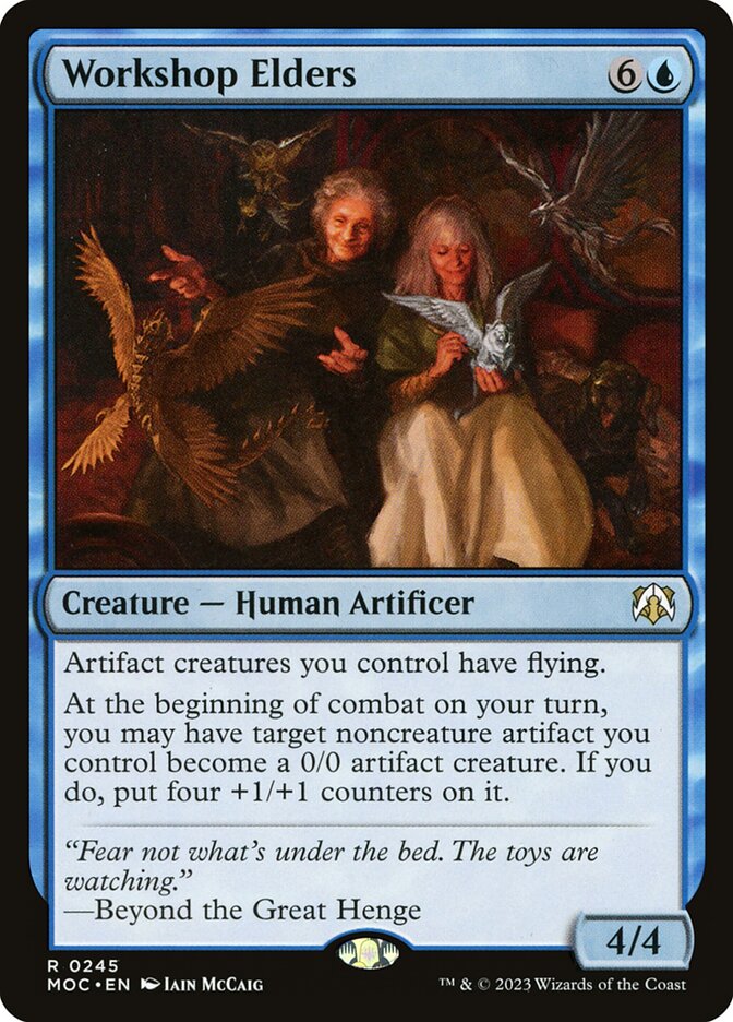 Workshop Elders 245/444 (Commander: March of the Machine) 