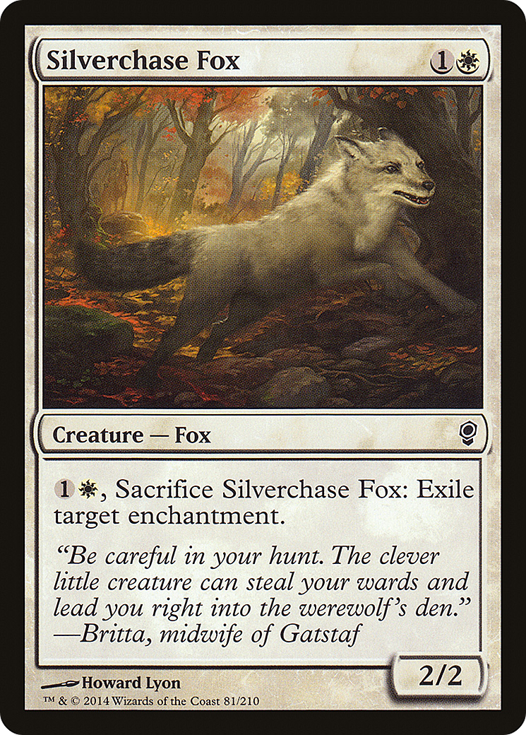 Silverchase Fox [Conspiracy] Foil