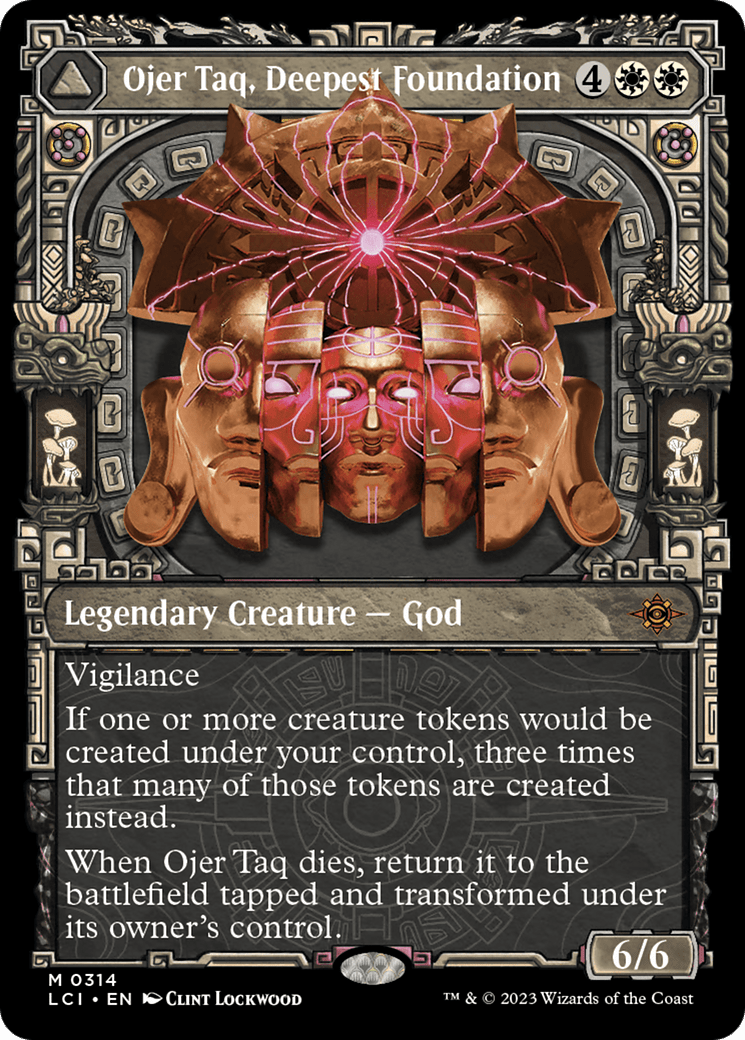 Ojer Taq, Deepest Foundation // Temple of Civilization (Showcase) [The Lost Caverns of Ixalan] Foil