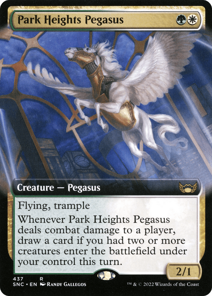 Park Heights Pegasus (Extended Art) [Streets of New Capenna]