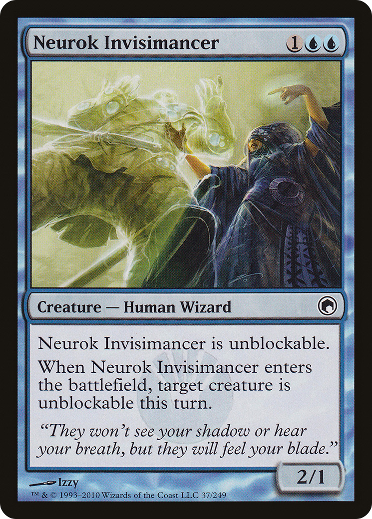 Neurok Invisimancer [Scars of Mirrodin] Foil