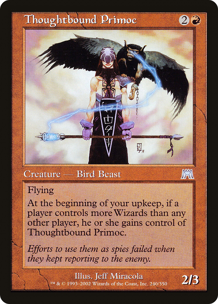 Thoughtbound Primoc [Onslaught] Foil