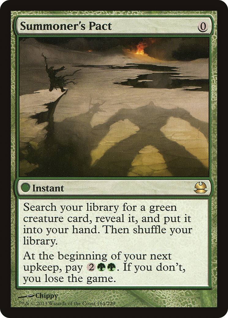 Summoner's Pact [Modern Masters] Foil