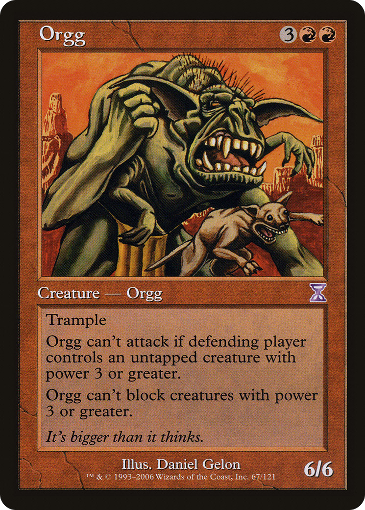 Orgg [Time Spiral Timeshifted] Foil