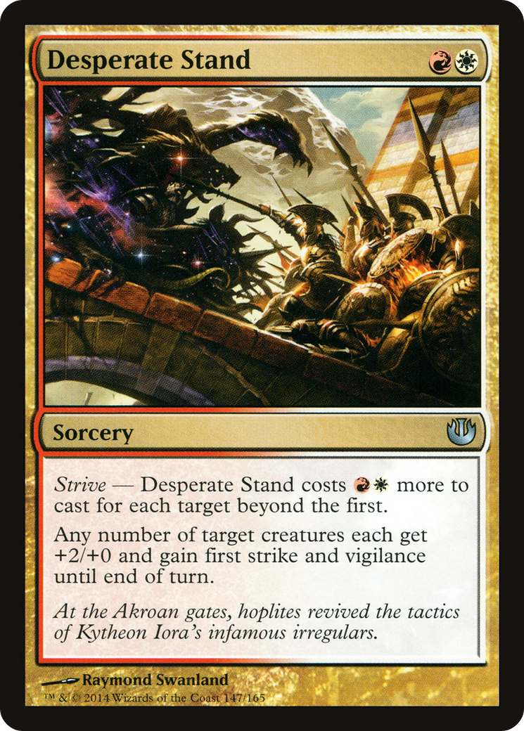 Desperate Stand [Journey into Nyx] Foil