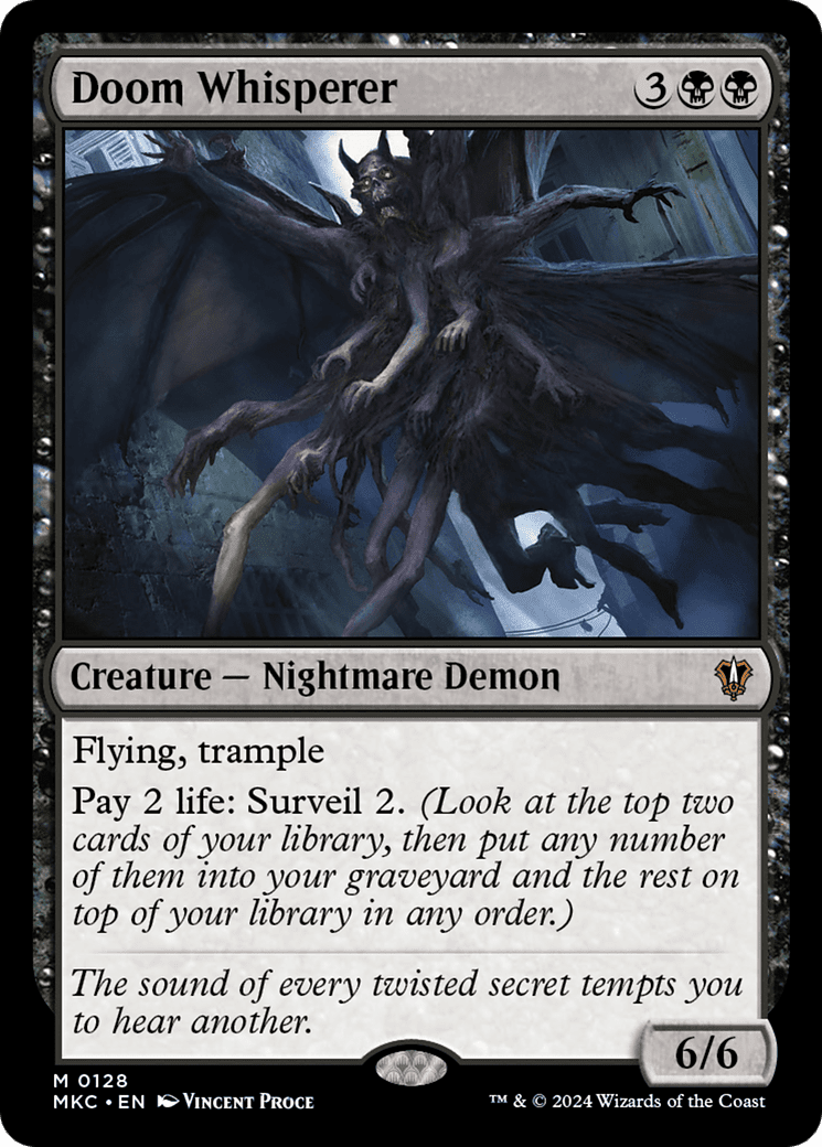 Doom Whisperer [Murders at Karlov Manor Commander]