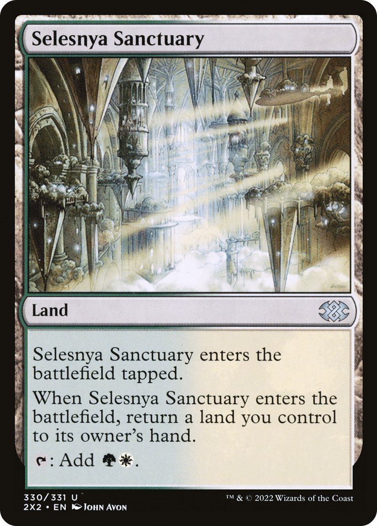 Selesnya Sanctuary [Double Masters 2022] Foil