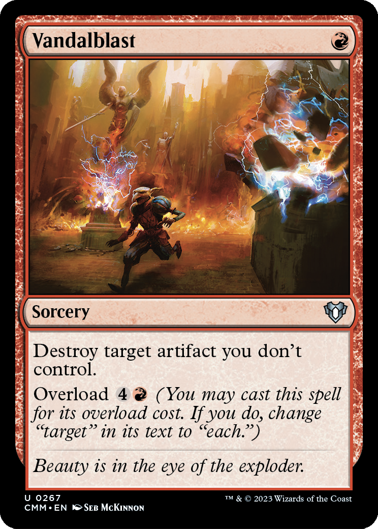 Vandalblast [Commander Masters] Foil