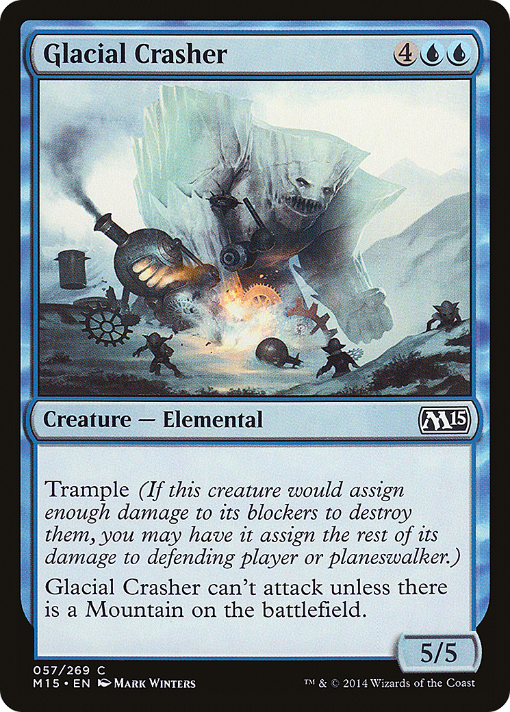 Glacial Crasher [Magic 2015] Foil