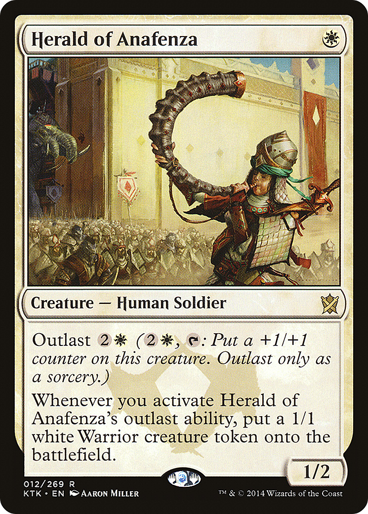 Herald of Anafenza [Khans of Tarkir] Foil