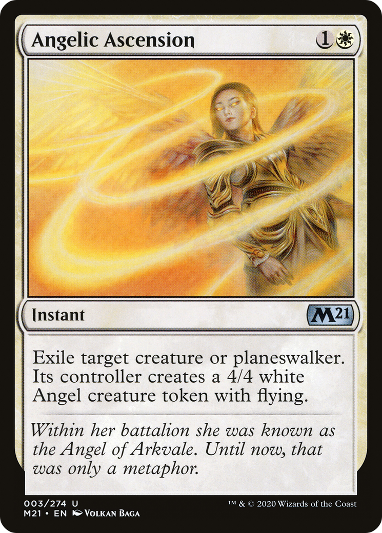 Angelic Ascension [Core Set 2021] Foil