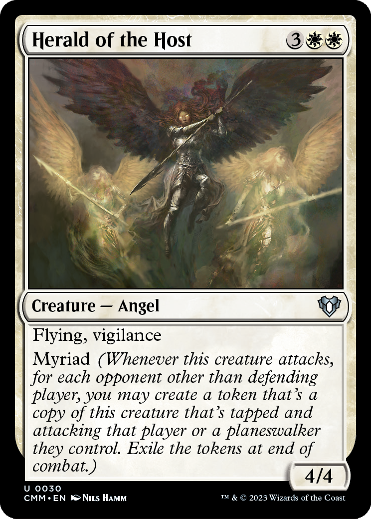 Herald of the Host [Commander Masters] Foil
