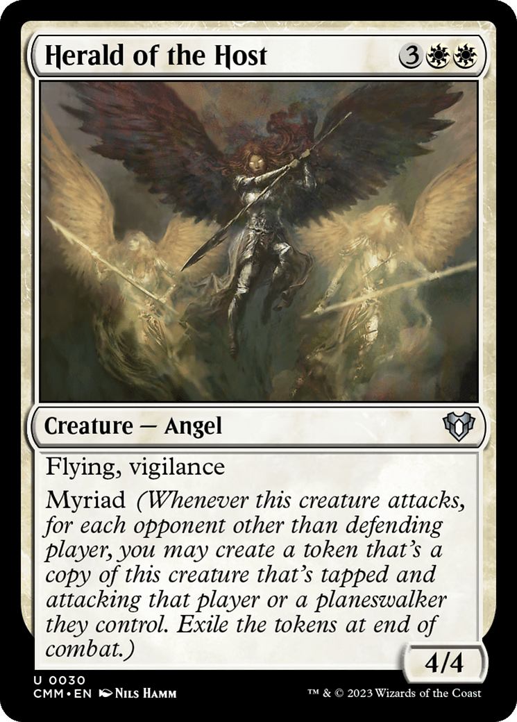Herald of the Host [Commander Masters] Foil