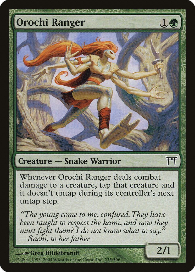Orochi Ranger [Champions of Kamigawa] Foil