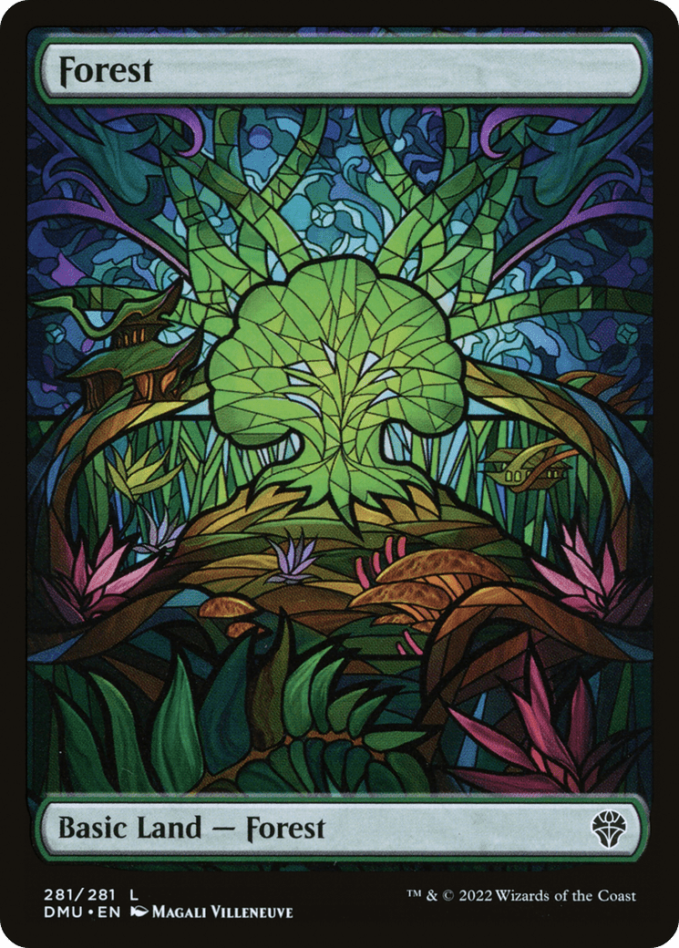 Forest (Showcase) [Dominaria United] Foil