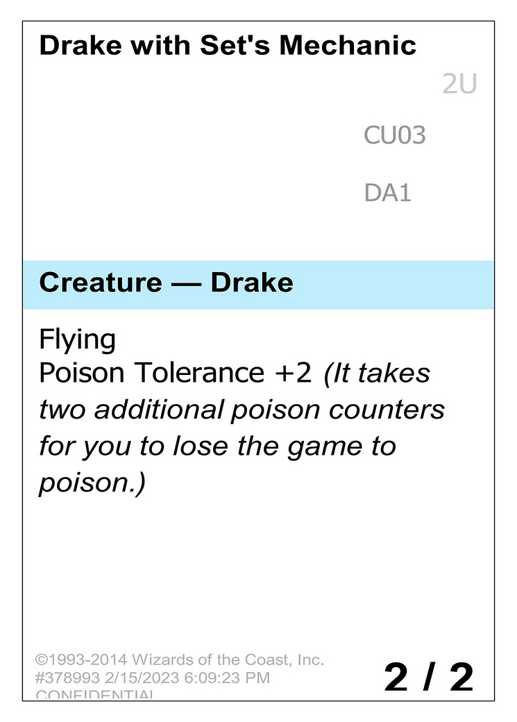 Drake with Set's Mechanic (DA1-CU03) - Unknown Event