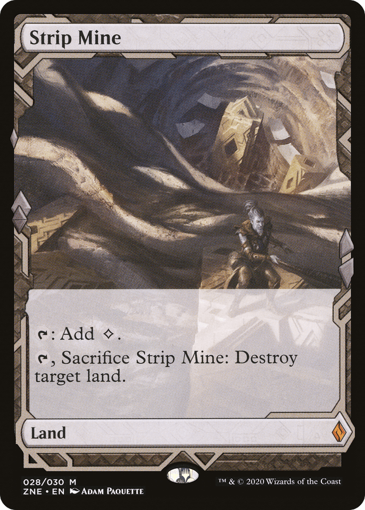 Strip Mine (Expeditions) [Zendikar Rising Expeditions] Foil