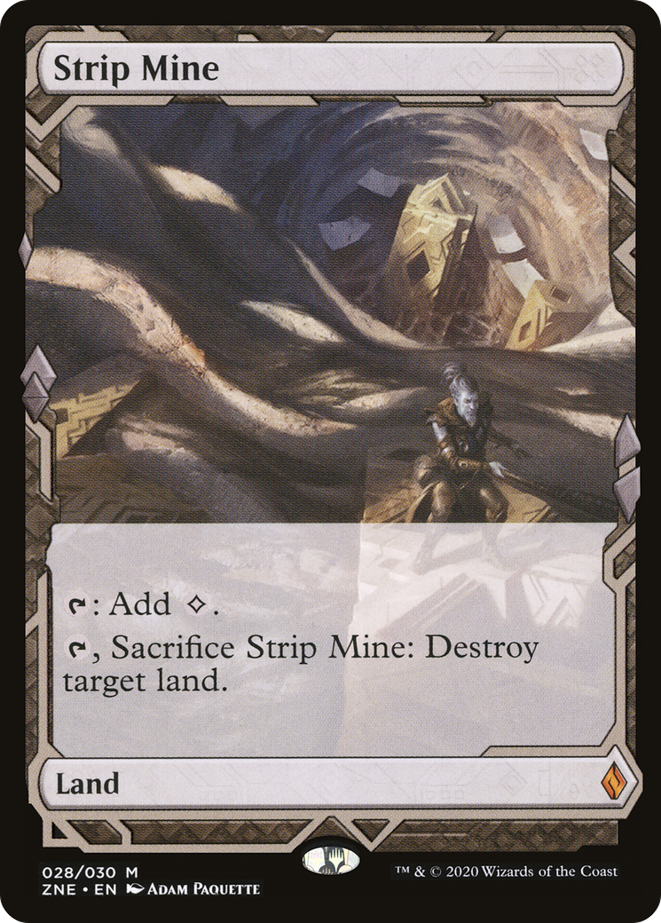 Strip Mine (Expeditions) [Zendikar Rising Expeditions] Foil