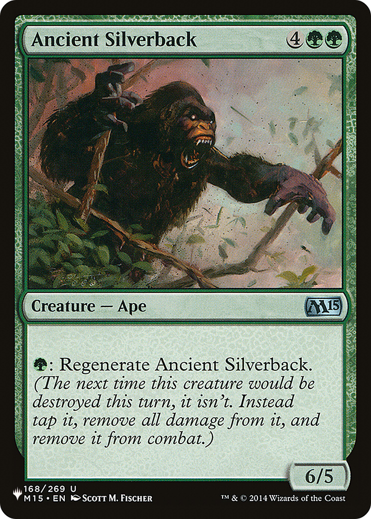 Ancient Silverback |  (M15-168) [The List]