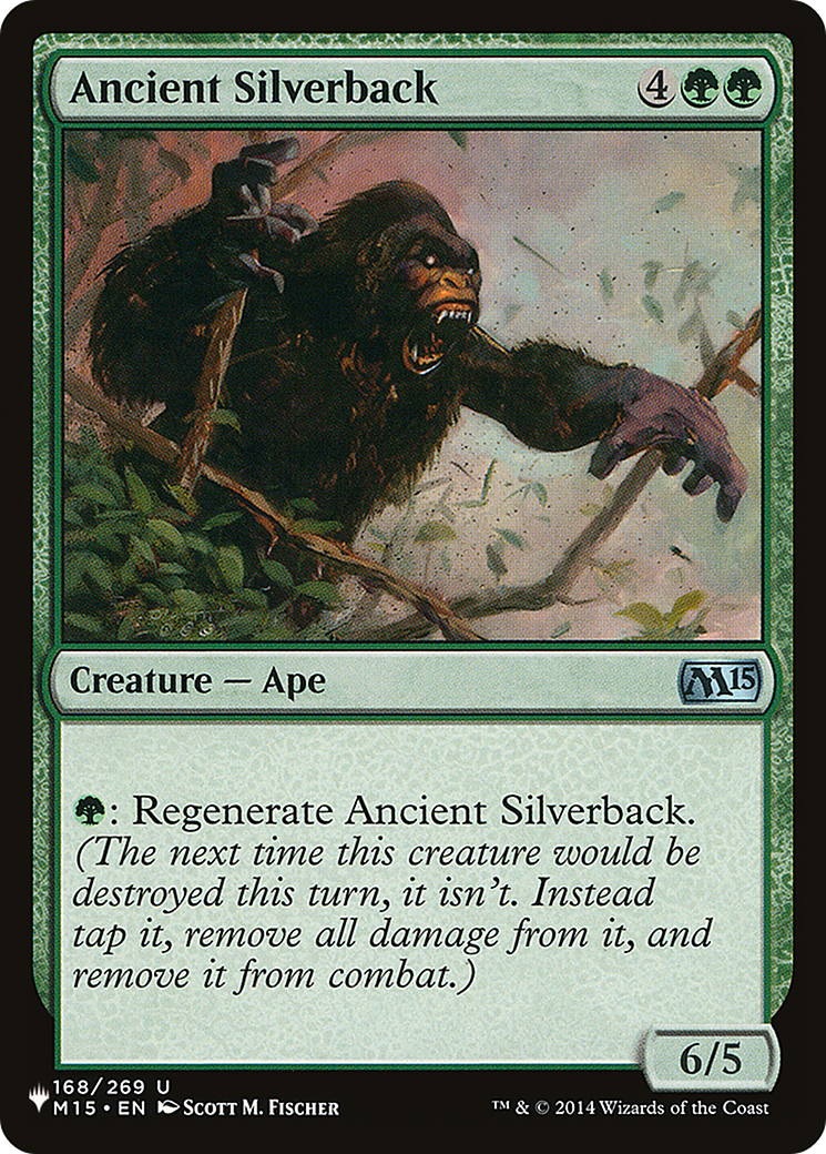 Ancient Silverback |  (M15-168) [The List]