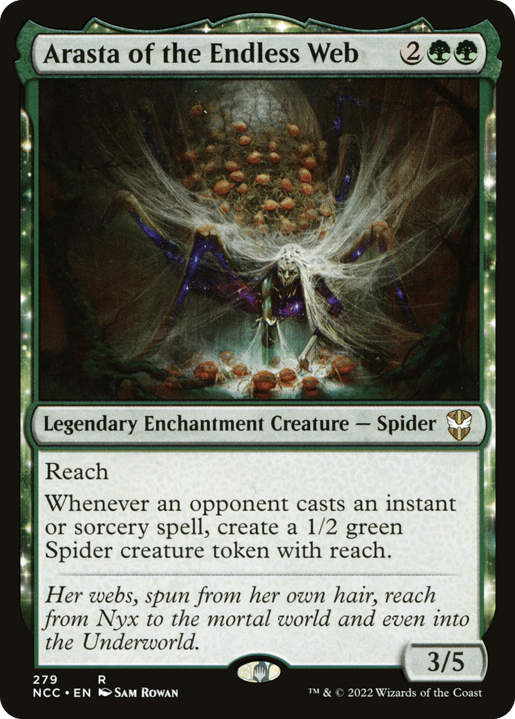 Arasta of the Endless Web [Streets of New Capenna Commander]