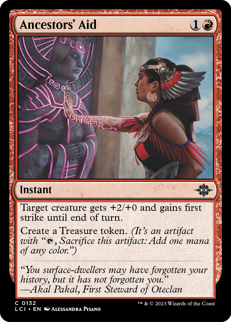 Ancestors' Aid [The Lost Caverns of Ixalan] Foil