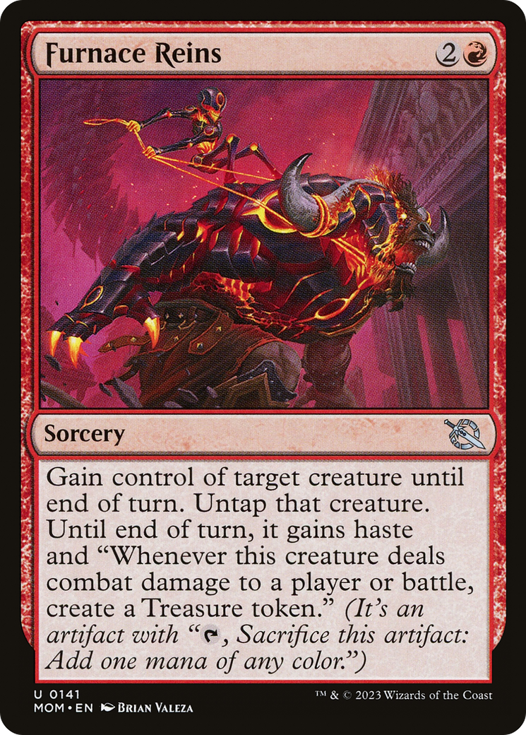 Furnace Reins [March of the Machine] Foil