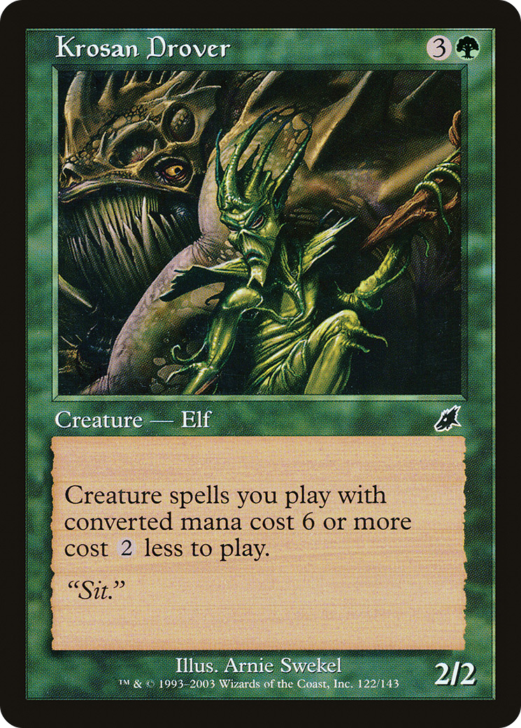 Krosan Drover [Scourge] Foil