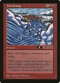 Jokulhaups (Oversized) [Oversize Cards] Foil