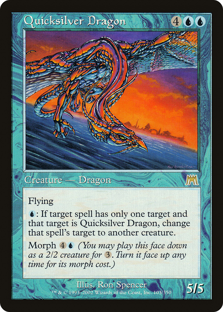 Quicksilver Dragon [Onslaught] Foil