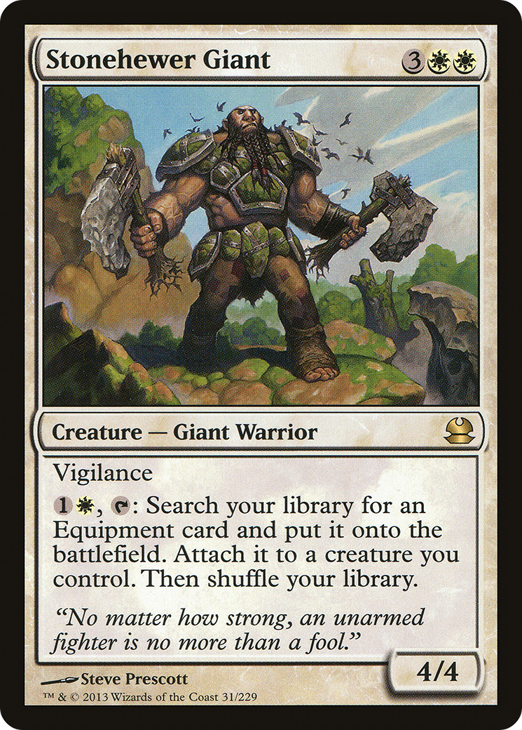 Stonehewer Giant [Modern Masters] Foil