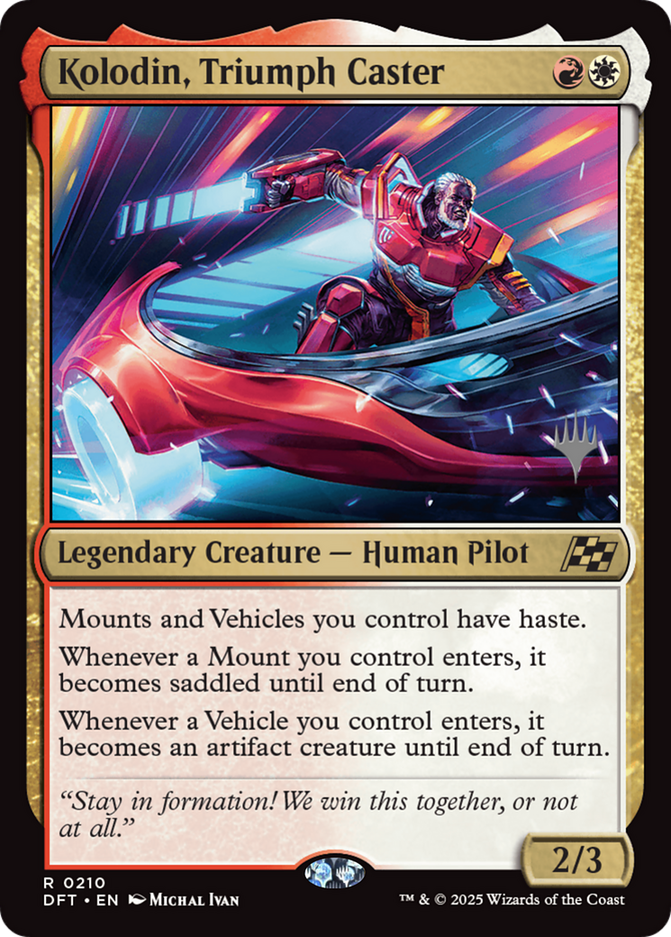 Kolodin, Triumph Caster (210) [Promo Pack: Aetherdrift]