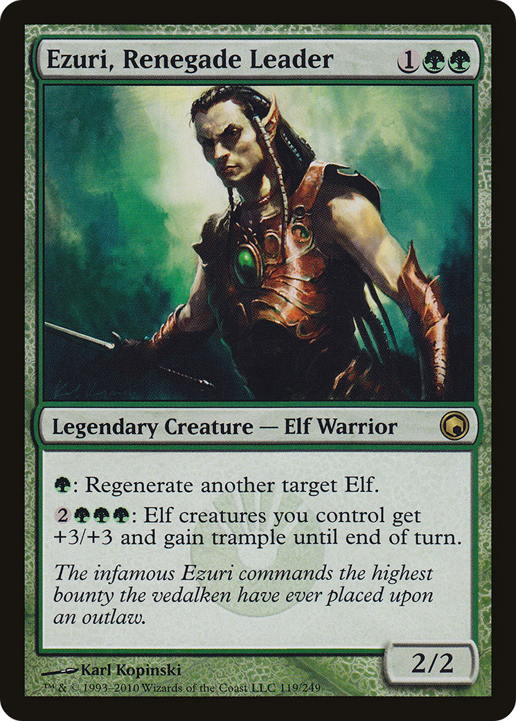 Ezuri, Renegade Leader [Scars of Mirrodin] Foil