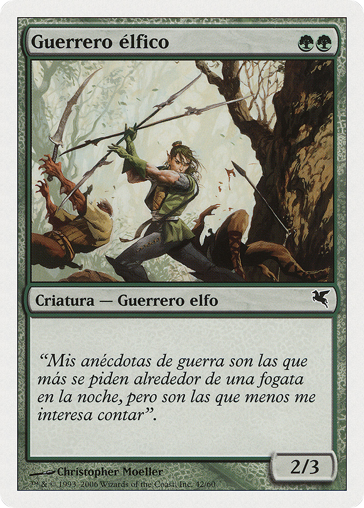 Elvish Warrior (PSAL-B42) - Salvat 2005