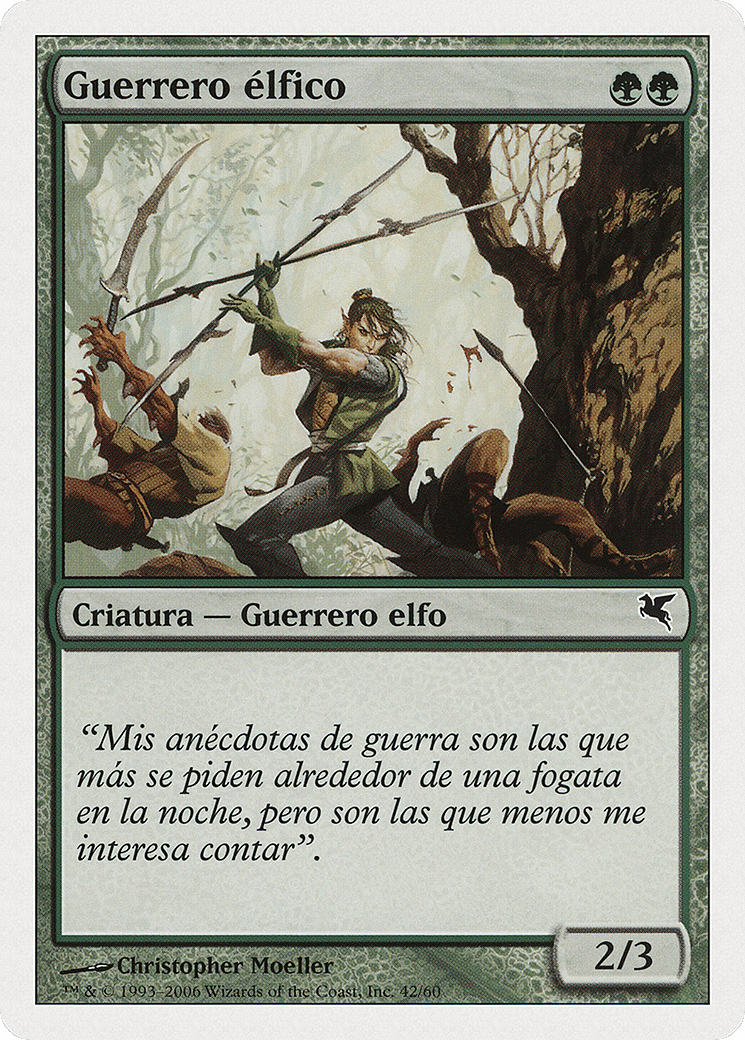 Elvish Warrior (PSAL-B42) - Salvat 2005