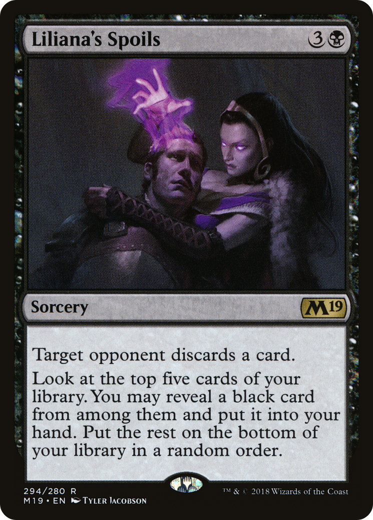 Liliana's Spoils [Core Set 2019]