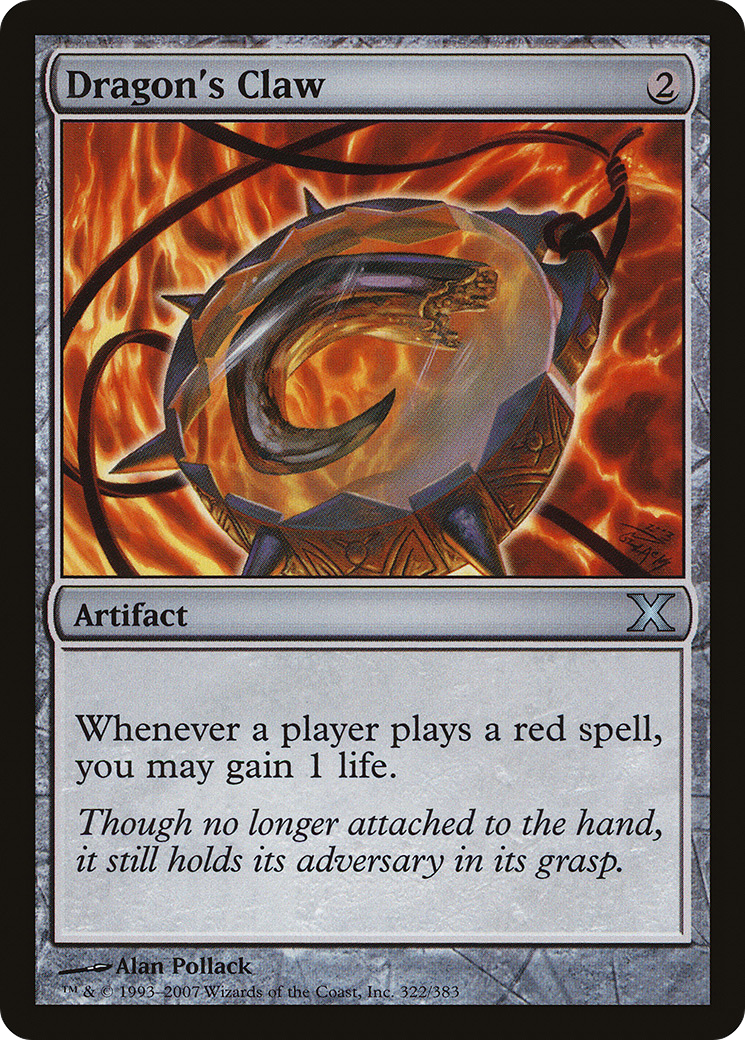 Dragon's Claw [Tenth Edition] Foil